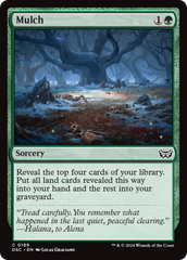 Mulch [Duskmourn: House of Horror Commander] | Black Swamp Games