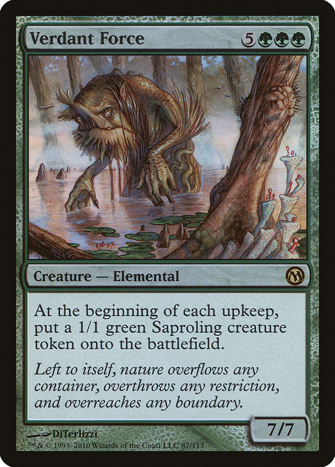 Verdant Force [Duels of the Planeswalkers] | Black Swamp Games