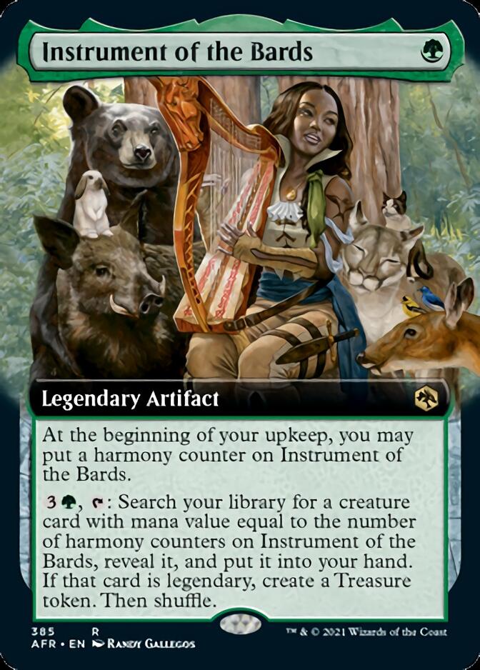Instrument of the Bards (Extended Art) [Dungeons & Dragons: Adventures in the Forgotten Realms] | Black Swamp Games