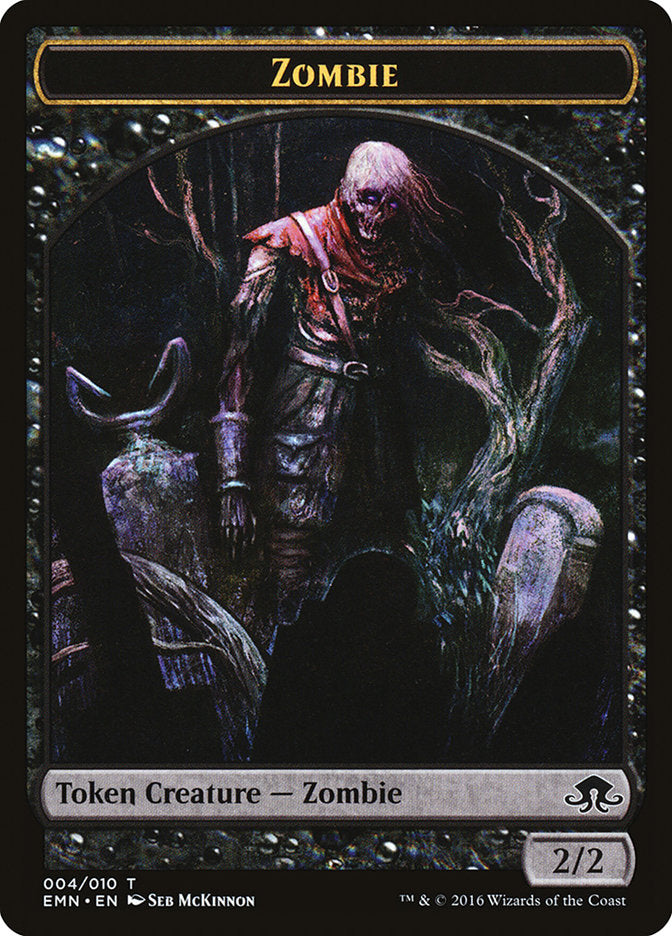Zombie Token (004/010) [Eldritch Moon Tokens] | Black Swamp Games