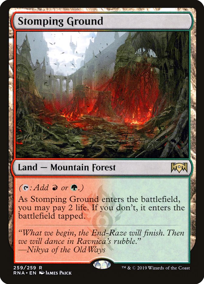 Stomping Ground [Ravnica Allegiance] | Black Swamp Games