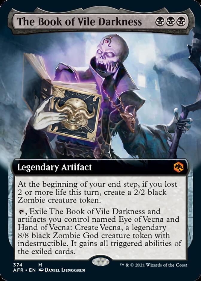 The Book of Vile Darkness (Extended Art) [Dungeons & Dragons: Adventures in the Forgotten Realms] | Black Swamp Games