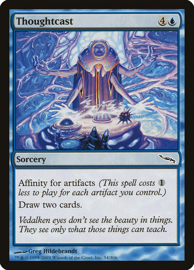 Thoughtcast [Mirrodin] | Black Swamp Games