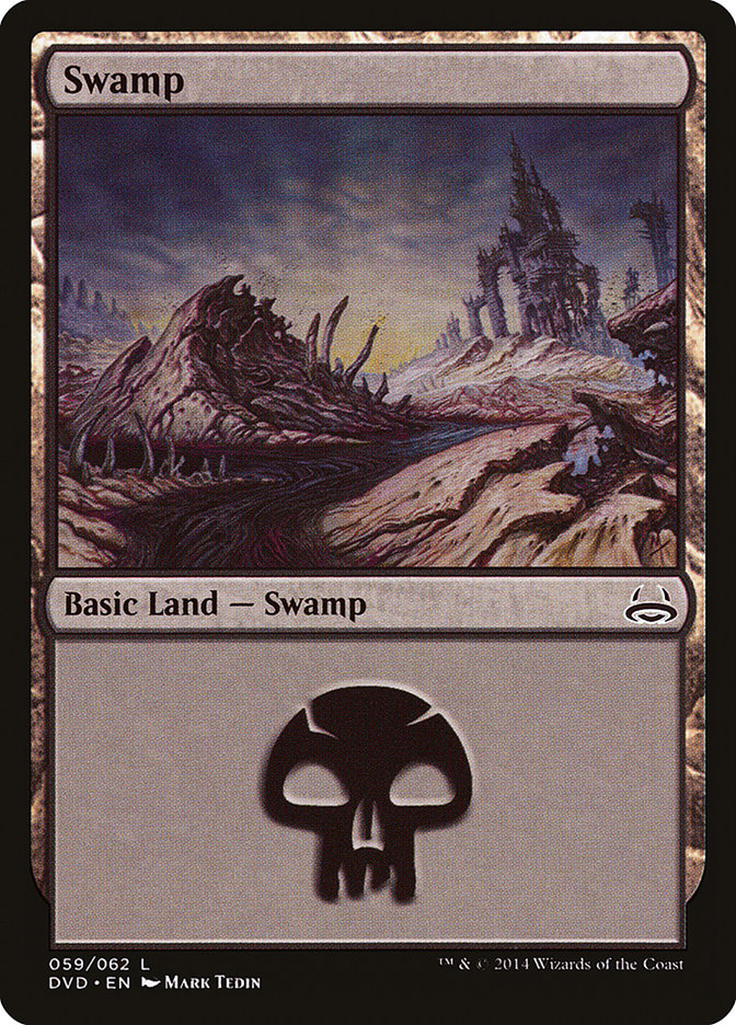 Swamp (59) (Divine vs. Demonic) [Duel Decks Anthology] | Black Swamp Games
