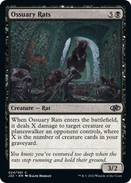 Ossuary Rats [Jumpstart 2022] | Black Swamp Games