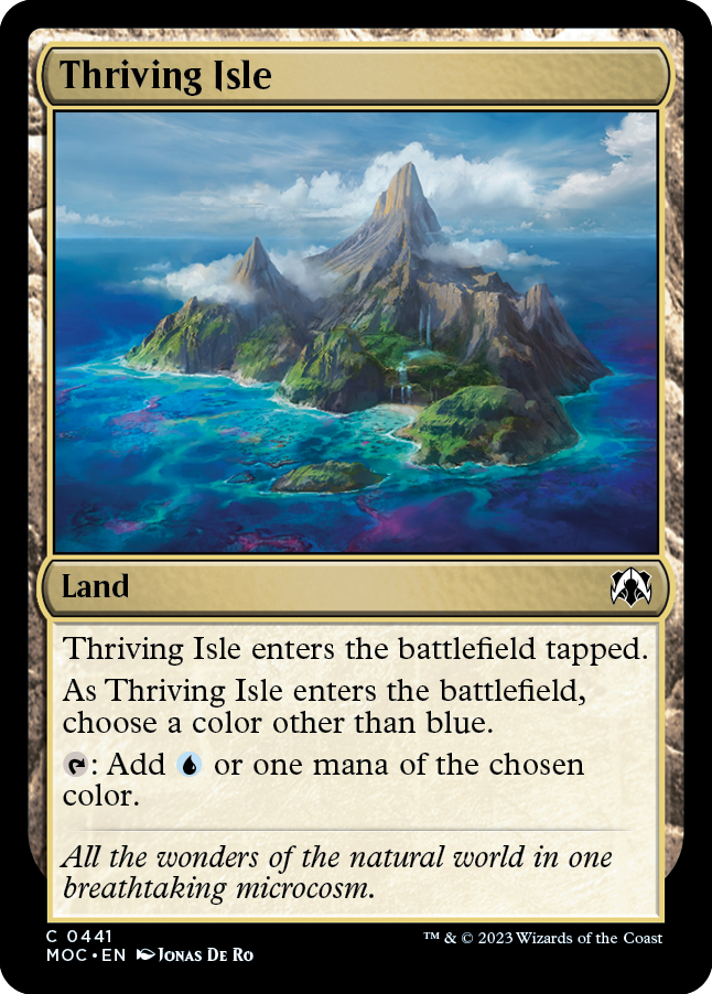 Thriving Isle [March of the Machine Commander] | Black Swamp Games