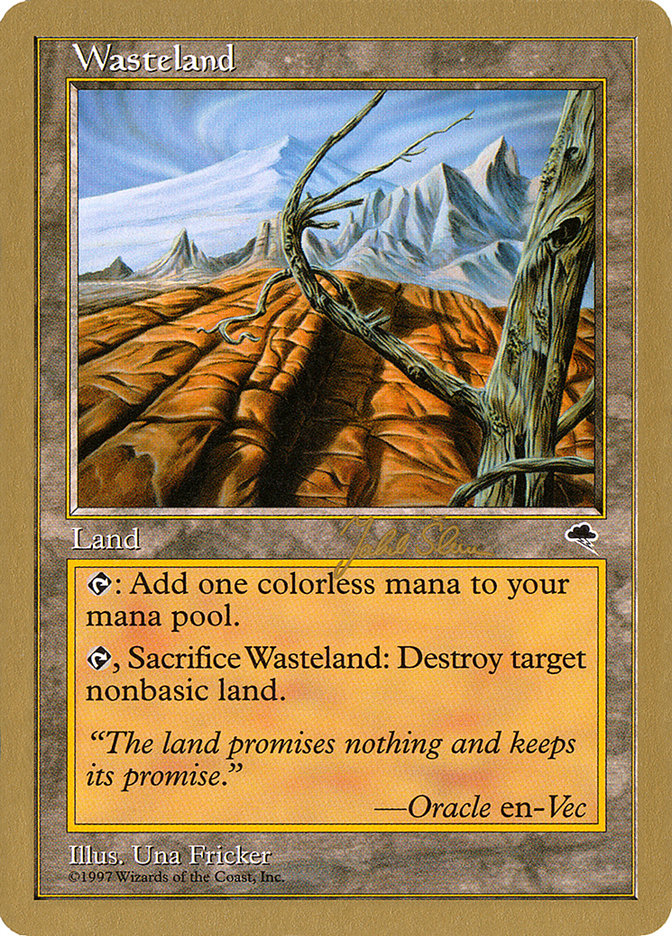 Wasteland (Jakub Slemr) [World Championship Decks 1999] | Black Swamp Games
