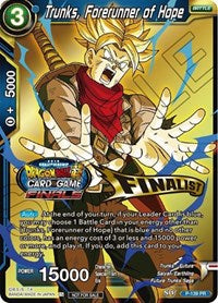 Trunks, Forerunner of Hope (Championship Final 2019) (Finalist) (P-139) [Tournament Promotion Cards] | Black Swamp Games