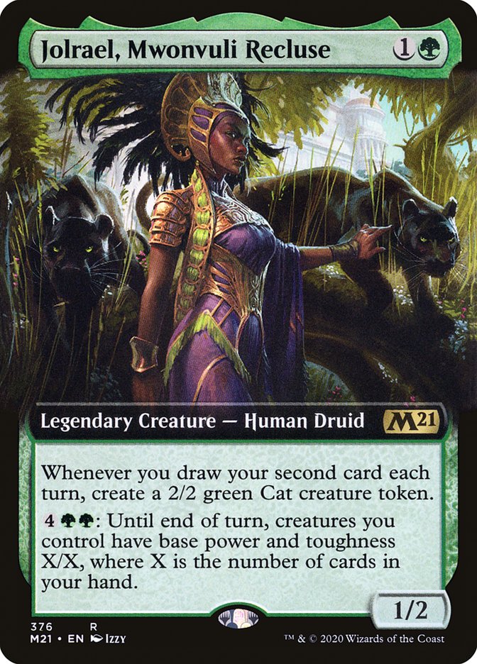 Jolrael, Mwonvuli Recluse (Extended Art) [Core Set 2021] | Black Swamp Games