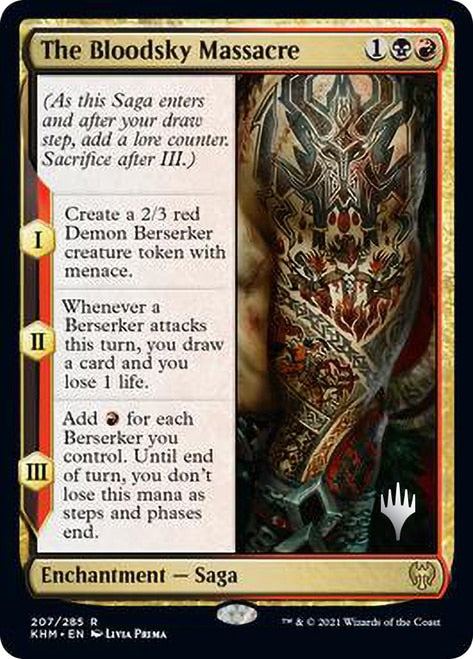The Bloodsky Massacre (Promo Pack) [Kaldheim Promos] | Black Swamp Games