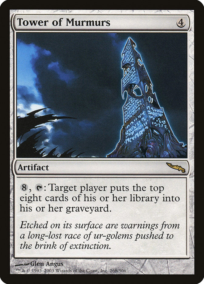 Tower of Murmurs [Mirrodin] | Black Swamp Games