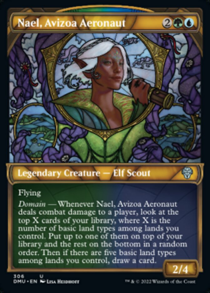 Nael, Avizoa Aeronaut (Showcase) [Dominaria United] | Black Swamp Games