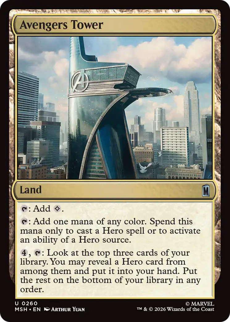 Avengers Tower [Marvel Super Heroes] | Black Swamp Games