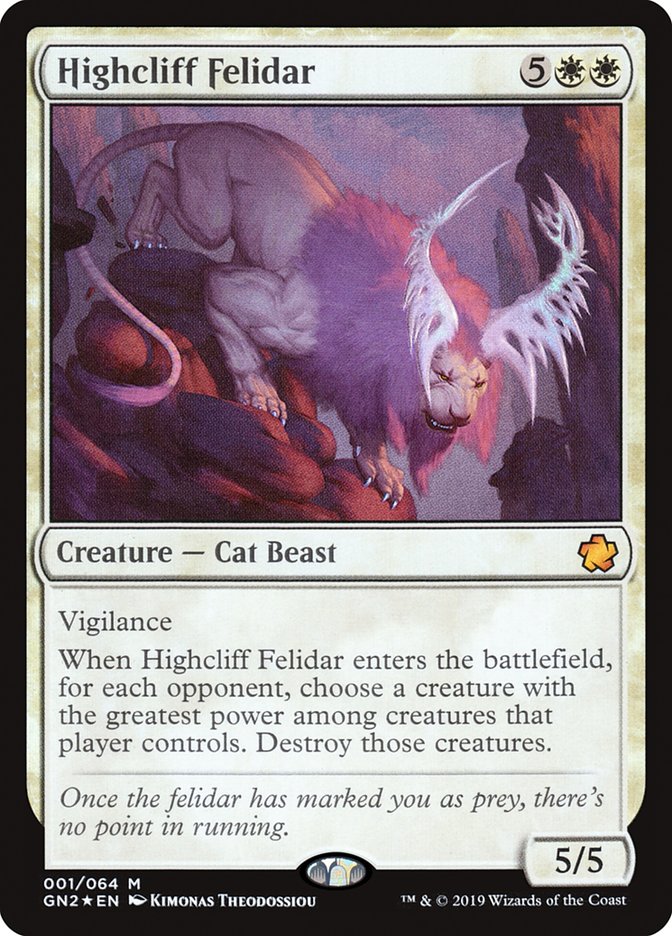 Highcliff Felidar [Game Night 2019] | Black Swamp Games