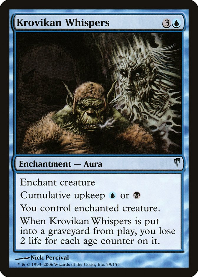 Krovikan Whispers [Coldsnap] | Black Swamp Games