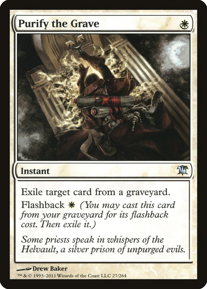 Purify the Grave [Innistrad] | Black Swamp Games