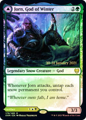 Jorn, God of Winter // Kaldring, the Rimestaff [Kaldheim Prerelease Promos] | Black Swamp Games