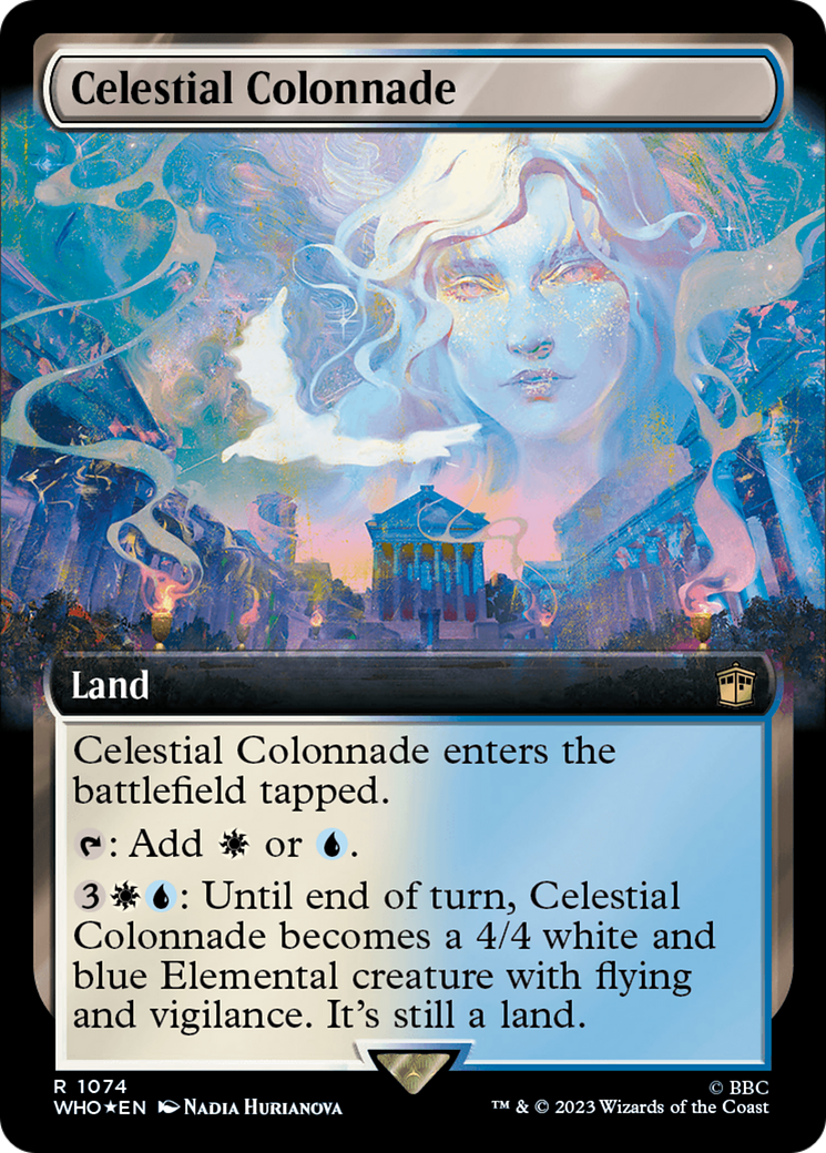 Celestial Colonnade (Extended Art) (Surge Foil) [Doctor Who] | Black Swamp Games