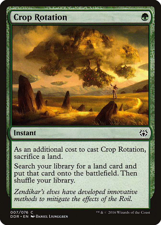 Crop Rotation [Duel Decks: Nissa vs. Ob Nixilis] | Black Swamp Games