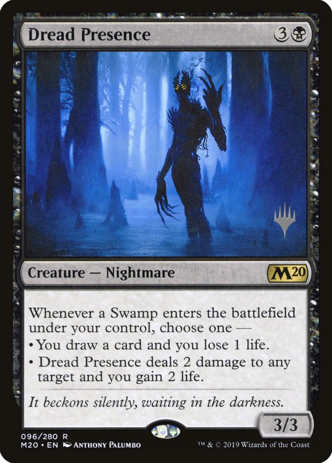 Dread Presence (Promo Pack) [Core Set 2020 Promos] | Black Swamp Games