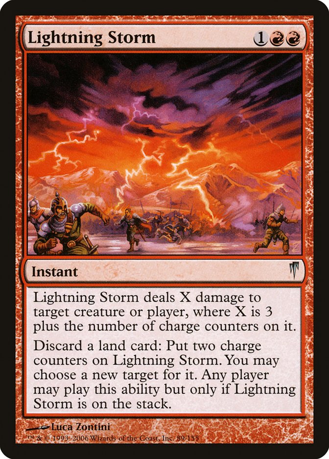 Lightning Storm [Coldsnap] | Black Swamp Games