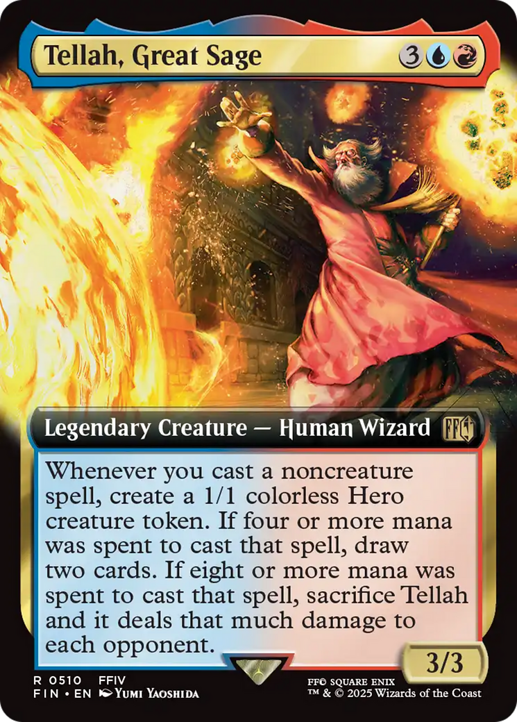 Tellah, Great Sage (Extended Art) [FINAL FANTASY] | Black Swamp Games