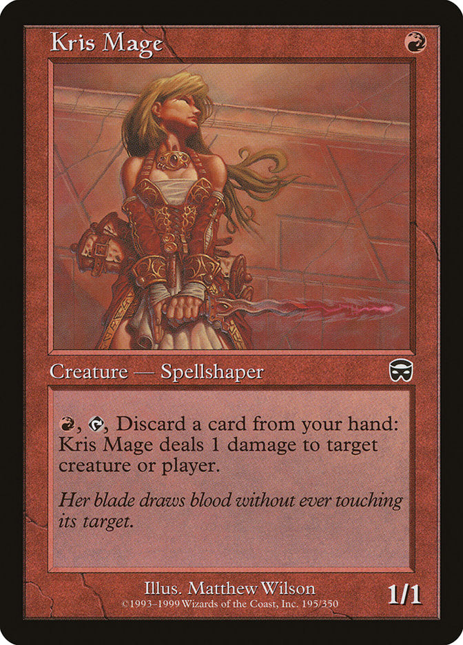 Kris Mage [Mercadian Masques] | Black Swamp Games