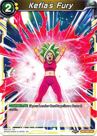 Kefla's Fury (BT7-097) [Assault of the Saiyans] | Black Swamp Games
