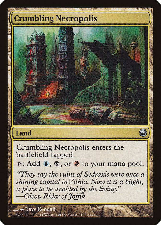 Crumbling Necropolis [Duel Decks: Ajani vs. Nicol Bolas] | Black Swamp Games