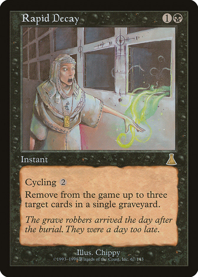 Rapid Decay [Urza's Destiny] | Black Swamp Games