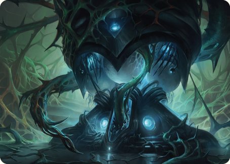 Expand the Sphere Art Card [Phyrexia: All Will Be One Art Series] | Black Swamp Games