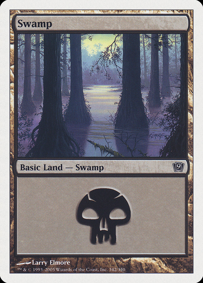Swamp (342) [Ninth Edition] | Black Swamp Games