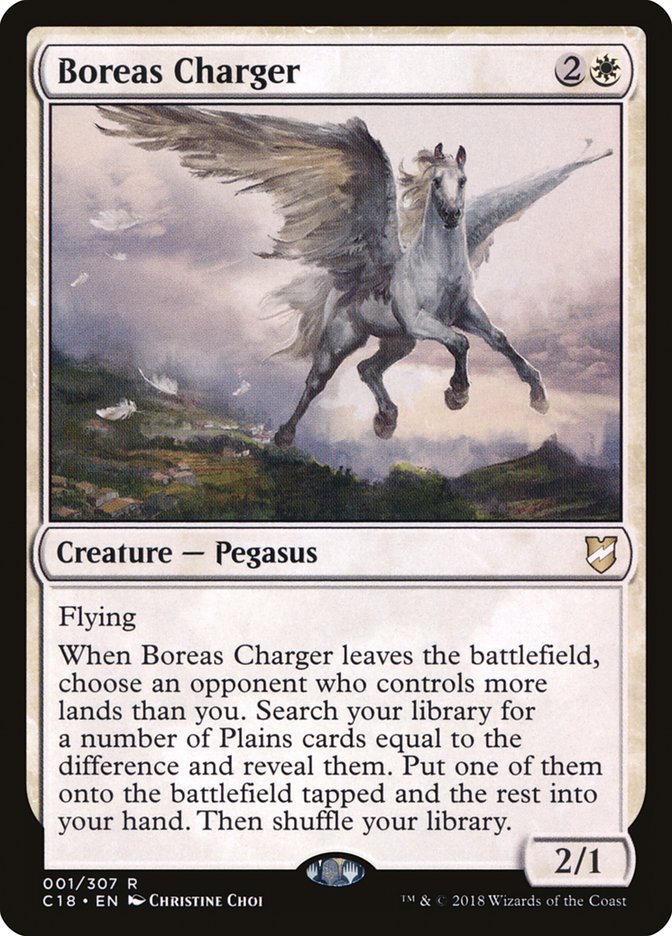 Boreas Charger [Commander 2018] | Black Swamp Games