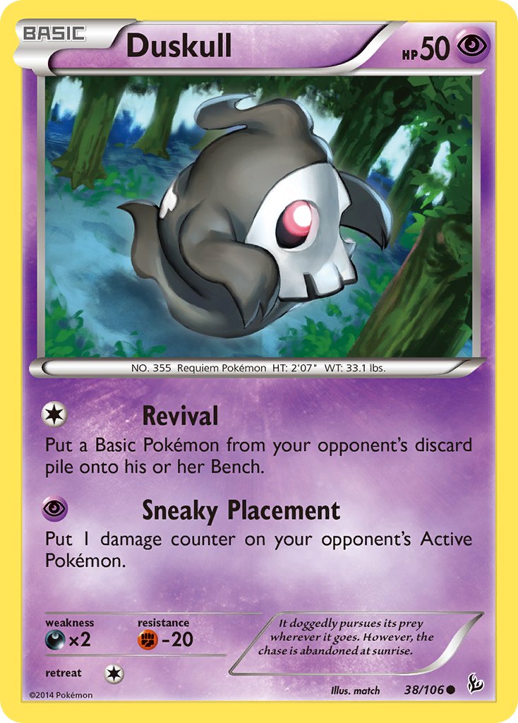 Duskull (38/106) [XY: Flashfire] | Black Swamp Games