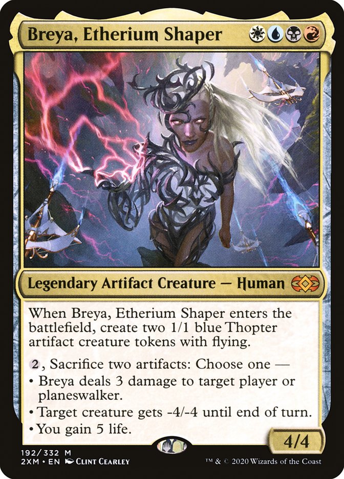 Breya, Etherium Shaper [Double Masters] | Black Swamp Games