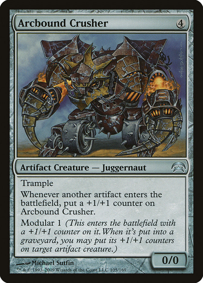 Arcbound Crusher [Planechase] | Black Swamp Games