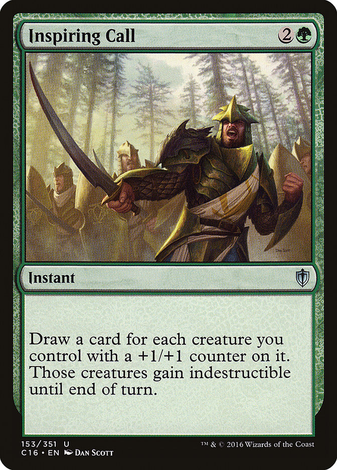Inspiring Call [Commander 2016] | Black Swamp Games