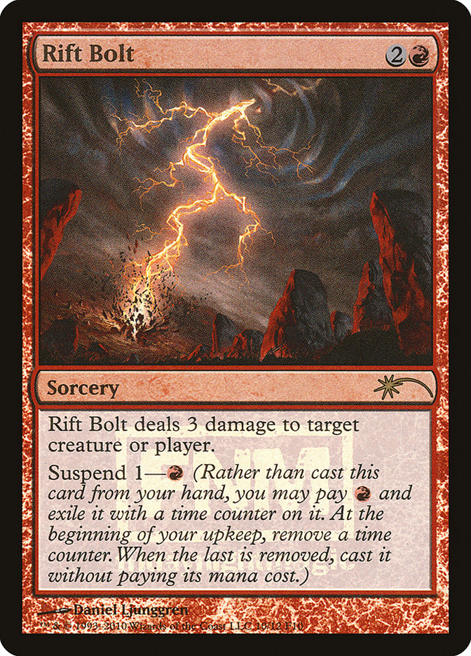 Rift Bolt [Friday Night Magic 2010] | Black Swamp Games