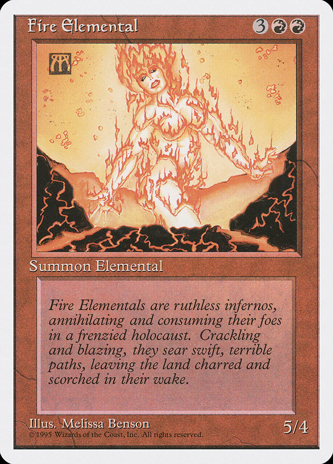 Fire Elemental [Fourth Edition] | Black Swamp Games
