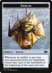 Daretti, Scrap Savant Emblem // Tuktuk the Returned Double-Sided Token [Commander 2014 Tokens] | Black Swamp Games