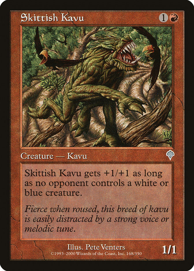 Skittish Kavu [Invasion] | Black Swamp Games