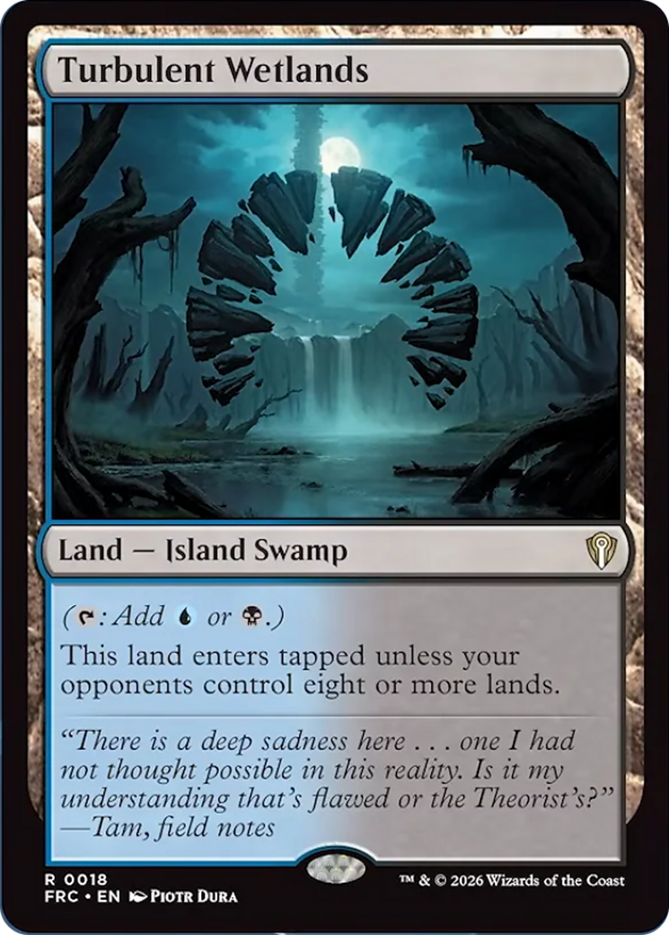 Turbulent Wetlands [Reality Fracture Commander] | Black Swamp Games