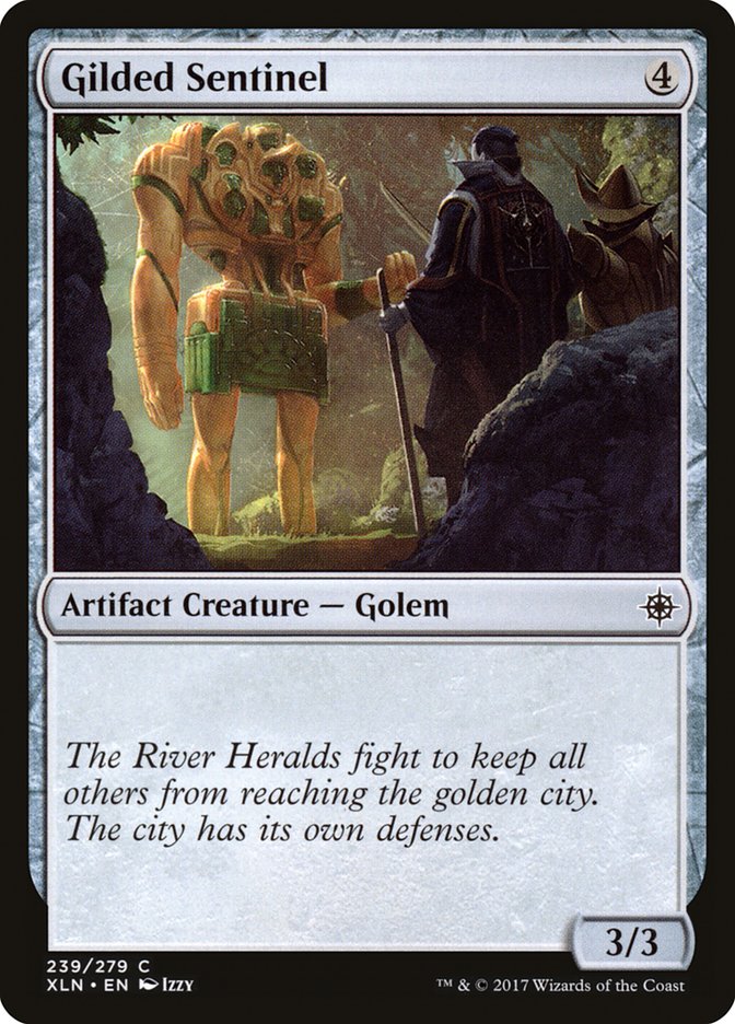 Gilded Sentinel [Ixalan] | Black Swamp Games