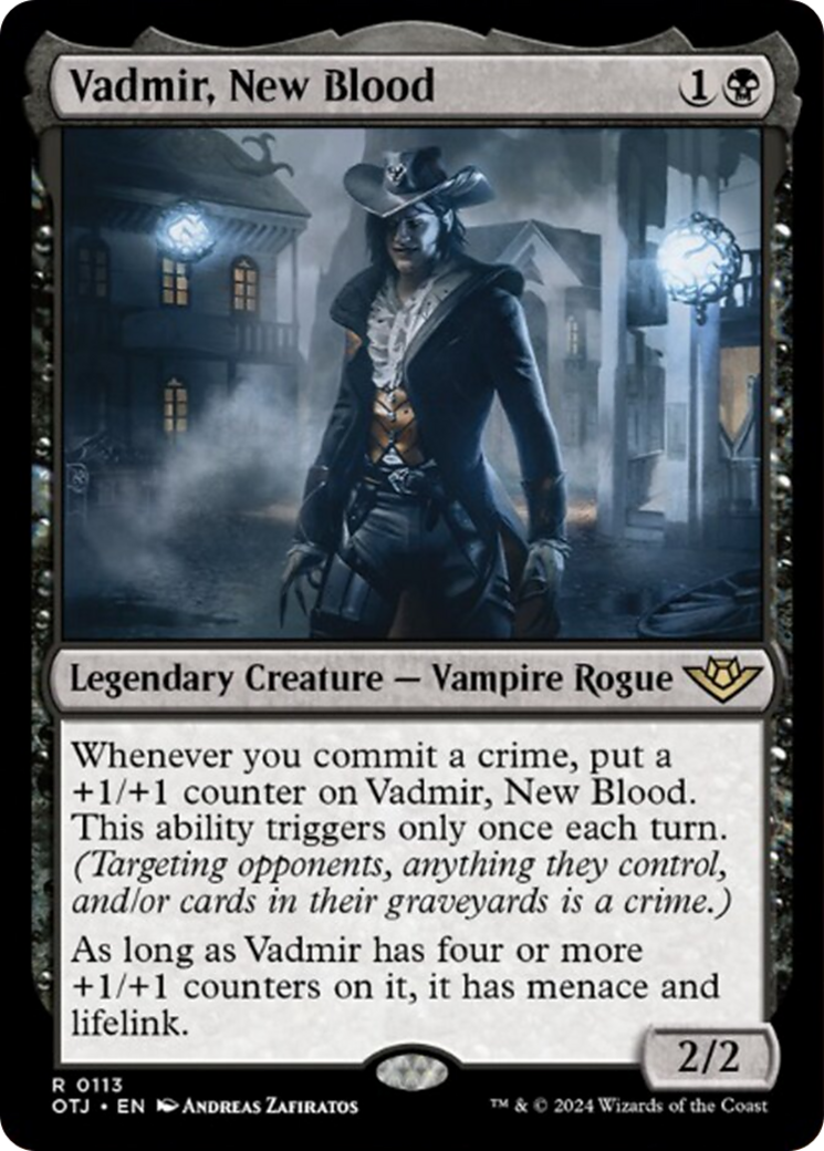 Vadmir, New Blood [Outlaws of Thunder Junction] | Black Swamp Games
