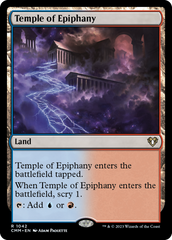 Temple of Epiphany [Commander Masters] | Black Swamp Games