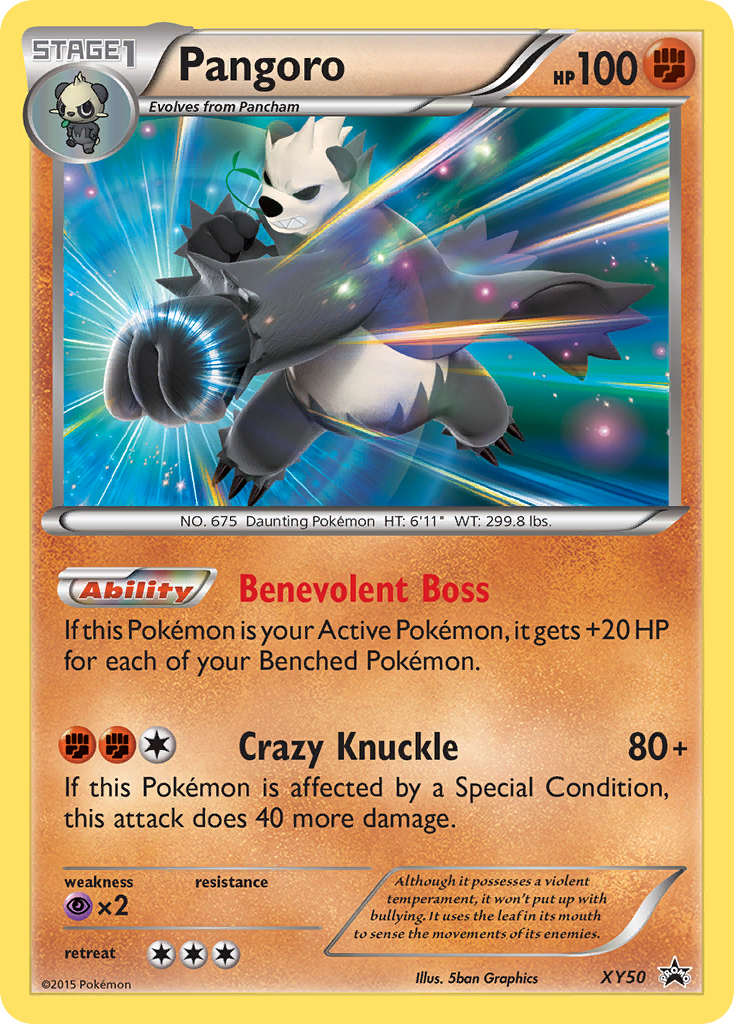 Pangoro (XY50) [XY: Black Star Promos] | Black Swamp Games
