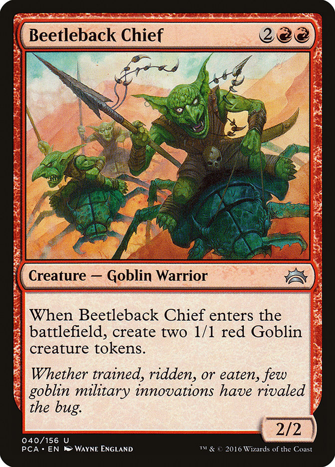Beetleback Chief [Planechase Anthology] | Black Swamp Games