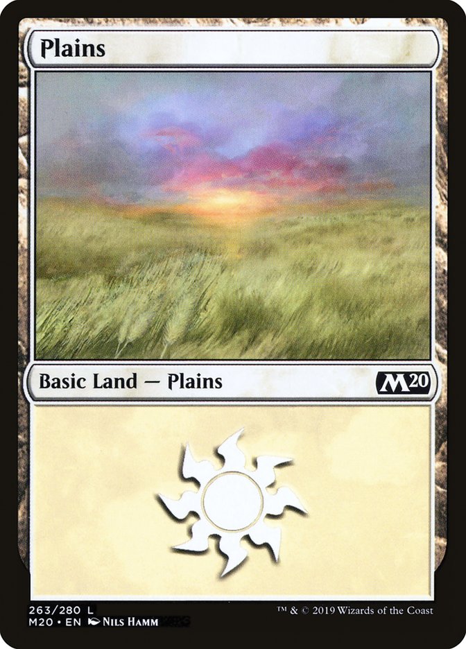 Plains (263) [Core Set 2020] | Black Swamp Games