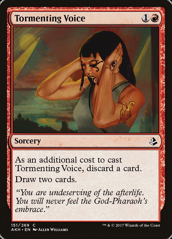 Tormenting Voice [Amonkhet] | Black Swamp Games