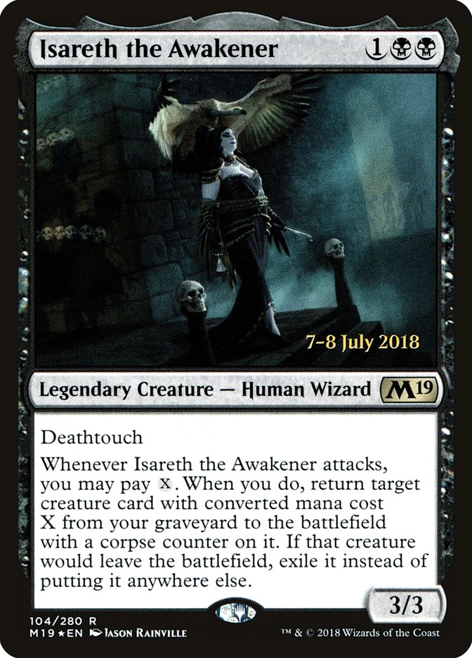 Isareth the Awakener [Core Set 2019 Prerelease Promos] | Black Swamp Games